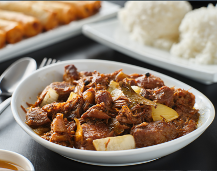 Fr: Schweinegulasch mit Spätzle